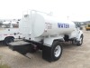 2008 Ford F650 Water Truck, s/n 3FRNF65A78V647588: S/A, Cummins Diesel Eng., Eaton 6-sp., 2000-gal Tank, Front/Side/Rear Discharge, Under CDL, 22K mi. - 3