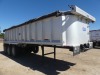 2011 Mate End Dump Trailer, s/n 1M9A3033XBH036633: Alum., 3-axle, 3rd Lift axle, Elec. Tarp, Alum. Wheels, 11R24.5 Tires - 2