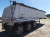 2011 Mate End Dump Trailer, s/n 1M9A3033XBH036633: Alum., 3-axle, 3rd Lift axle, Elec. Tarp, Alum. Wheels, 11R24.5 Tires - 3