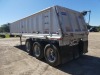 2011 Mate End Dump Trailer, s/n 1M9A3033XBH036633: Alum., 3-axle, 3rd Lift axle, Elec. Tarp, Alum. Wheels, 11R24.5 Tires - 4