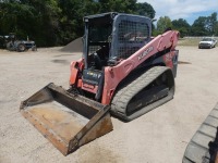 2017 Kubota SVL95-2S Skid Steer, s/n 34629: Encl. Cab, Hyd. QC Bkt., Rubber Tracks, Aux. Hydraulics, 881 hrs