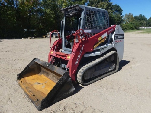 2020 Takeuchi TL8R2 Skid Steer, s/n 408000549: C/A, GP Bkt., Hyd. Quick Connect, Rubber Tracks, Aux. Hydraulics, 2041 hrs