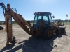 2001 Case 590SM 4WD Loader Backhoe, s/n JJG0286975: Encl. Cab, 4-in-1 Loader, Wain Roy XLS Rear Coupler, No Rear Bkt., 5035 hrs - 3