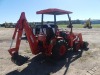 Kubota B21 4WD Loader Backhoe, s/n 51946: 4-post Canopy, 2555 hrs - 3