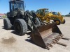 1986 Fiat Allis FR12B Rubber-tired Loader, s/n 560331: Encl. Cab, 4-in-1 Bkt. & Forks, Quick Coupler, 20.5-25 Tires, No Brakes - 2