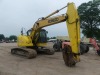 Kobelco SK260SRLC-3 Excavator, s/n YU07-04207: Encl. Cab, 31.5" Tracks, 36" Grapple, 17078 hrs - 2