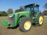 2013 John Deere 8310R MFWD Tractor, s/n 1RW8310RPDP073367: C/A, Full Weight Pkg., HD Front Axle, Rear Duals, 7939 hrs