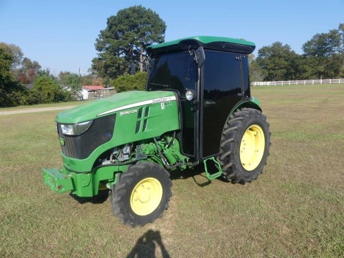 2018 John Deere 5090GN MFWD Tractor, s/n 1AT5090GKJN406576: Encl. Cab, Drawbar, PTO, 3 Hyd Remotes, 1875 hrs