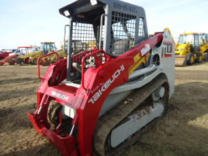 2014 Takeuchi TL8 Skid Steer, s/n 200801132: Canopy, Rubber Tracks, 2210 hrs, ID 30158