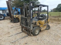 Cat GP20 Forklift, s/n 5AM05654 (Salvage): 4000 lb. Cap., Propane, 4398 hrs