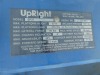 1997 Upright SP37 Manlift, s/n 1198 (Salvage): Needs Batteries - 7