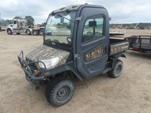 2016 Kubota RTV-1100C 4WD Utility Vehicle, s/n 27228 (Salvage): Diesel Eng., 1639 hrs