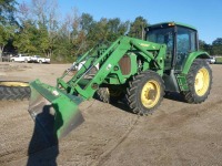 John Deere 7130 MFWD Tractor, s/n L07130H618946: c/a, Loader w/ Bkt.