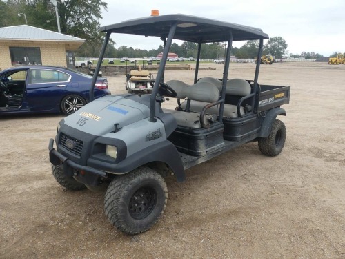 2019 Club Car CarryAll 1700 4WD Utility Cart, s/n SC1923-978909 (No Title - $50 Trauma Care Fee Applies): Gas Eng., 4-seat, 1984 hrs