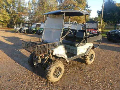 HuntV Electric 4WD Utility Cart, s/n GC0903-388415 (No Title - $50 Trauma Care Fee Applies): w/ Charger