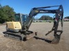 2012 Volvo EC55C Midi Excavator, s/n 112278: C/A, Manual Thumb, Rubber Tracks, 4021 hrs - 2