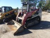 2015 Takeuchi TL10 Skid Steer, s/n 201002242: Canopy, Rubber Tracks, GP Bkt., Aux. Hydraulics