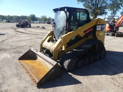 2017 Cat 277D Skid Steer, s/n FMT00873: C/A, Rubber Tracks, GP Bkt., 2-sp., 3727 hrs