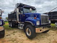 2007 International Paystar 5000 Tandem-axle Dump Truck, s/n 1HTXLAPT07J458396: Cummins Eng., Fuller 8-sp., 16' Bed, Elec. Tarp, 844K mi.