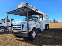 2010 Ford F750XL Bucket Truck, s/n 3FRPF7FD2AV276059: S/A, Diesel Eng., Altec Aerial Unit, 103K mi.