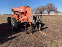 2015 JLG 6042 4WD Telescopic Forklift, s/n 0160068638: Diesel, Crab Steer, Carraige Tilt, Coupler, Aux. Hydraulics, Canopy, 42' Reach, 6000 lb. Cap.