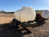 1000-gallon Nurse Tank on Bumper-pull Trailer: 5.5hp Eng., Hoses, Lights - 4