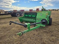 John Deere 348 Square Baler, s/n 1E00348TLFF410831