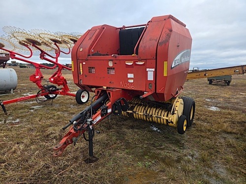 New Holland BR740 Round Hay Baler, s/n 64108: Silage Special