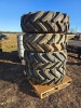 (4) 15.5/80-24 Tractor Tires - 2