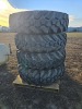 (4) 14.00x24 Tractor Tires and Rims - 2