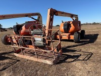 2012 JLG 600AJ Boom-type Manlift, s/n 0300161586: Cat C3.4 Diesel, 60' Platform Hgt., 500 lb. Cap., 4356 hrs