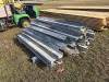 (45) 6'6" Metal Guard Rail Posts - 2