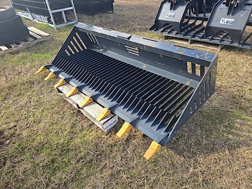 84" Clean Out Bucket for Skid Steer