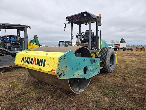 2020 Ammann ARS110 Smooth Drum Roller, s/n 2363048: Canopy, Deutz Diesel, 84' Drum, 1812 hrs