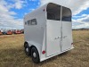 Horse Trailer (No Title - Bill of Sale Only): 2-horse, Straight Load, Umper-pull, Wood Floor, Grated Area - 6