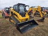 2022 Cat 259D3 Skid Steer, s/n CW918924: Encl. Cab, 2-sp., Hyd. Quick Attach Bkt., Aux. Hydraulics, Rubber Tracks, 2338 hrs