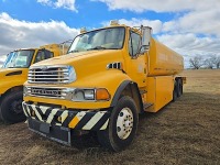 2003 Sterling Fuel Truck, s/n 2FZHANC573AK0017: T/A, MDE Eng., 10-sp., 5000-gal Tank, Dual Reels & Meter