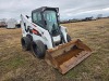 2017 Bobcat S740 Skid Steer, s/n B3BT12593: Encl. Cab, Hyd. QC Bkt., Rubber-tired, 947 hrs - 2