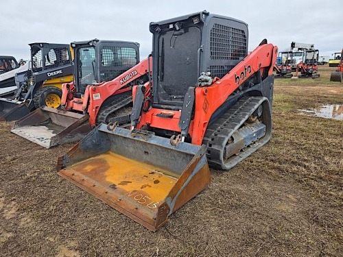 2022 Kubota SVL75-2 Skid Steer, s/n 67372: Encl. Cab, Hyd. QC GP Bkt., Rubber Tracks, 1461 hrs