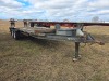 22.6' Flatbed Trailer (No Title - Bill of Sale Only): Bumper-pull, 7' Wide - 2