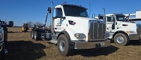 2024 Peterbilt 567 Rolloff Truck, s/n 1NPCLP0X4RD678808: T/A, Paccar Eng., Allison Auto, w/ 2024 Galbreath U5-OR-174 Container Hoist, 4277 mi.