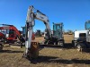 2017 Bobcat E85 Midi Excavator, s/n B34T13925: C/A, Swing Boom, Blade, Aux. Hydraulics, Bkt., Rubber Tracks, 3839 hrs - 2