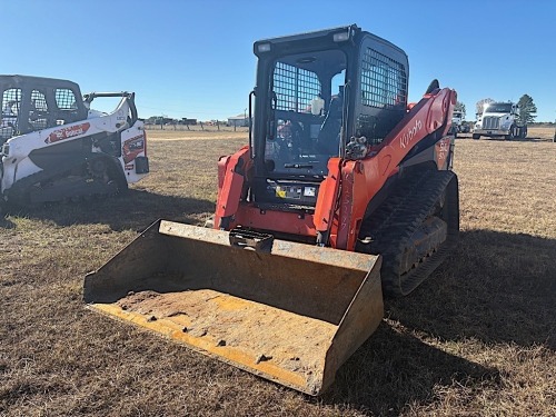 2023 Kubota SVL97-2 Skid Steer, s/n KBCZ064CCN1J72413: C/A, GP Bkt., Rubber Tracks, Warranty Until 1/11/27, 585 hrs