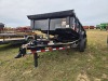 2002 Big Tex Dump Trailer, s/n 16V1D1920N5173843 (Has MSO): Model K1LP-14, Bumper-pull, Swing Door