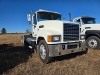 2013 Mack CHU613 Truck Tractor, s/n 1M1AN07Y5DM011124: T/A, Day Cab, Mack MP8 445hp Eng., 13-sp., Air Ride Susp., 12K Front, 38K Rears, Wet Kit, 11R22.5 Rears, 11R24.5 Fronts, 472K mi. - 2