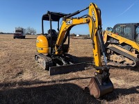 JCB 8029 Mini Excavator, s/n H2315255: 1511 hrs