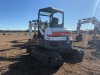 2017 Bobcat E50 Mini Excavator, s/n AJ1813335: Canopy, Coupler, 36" Bkt., Aux. Hydraulics, Blade, 2978 hrs - 6