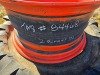 (2) Kubota Tractor Rims and (1) 16.9R28 Tractor Tire - 5