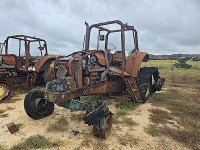 John Deere 7330 Tractor, s/n 1L07330X1BH685315 (Salvage): Fire Damage, Powerquad