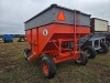 Kory Wagon: 250 BU, Right Side Dump, Red & Silver - 6